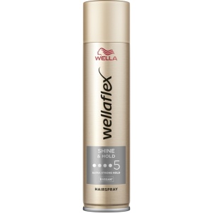 Fixativ pentru par Shine Hold Putere 5 Wellaflex Wella, 400 ml