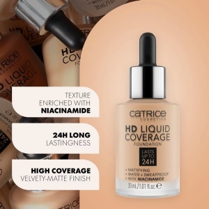 [Fond de ten hd liquid coverage, camel beige 046, catrice, 30 ml - 1001cosmetice.ro] [3]