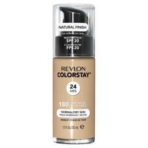 Fond de ten | Fond de ten revlon colorstay combination/dry skin, pentru ten normal/uscat, sand beige 180, 30 ml | 1001cosmetice.ro