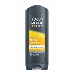 Gel de dus multivitamine, energizare, gerovital, 750 ml | Gel de dus corp, fata si par, active comfort, dove men, 400 ml | 1001cosmetice.ro