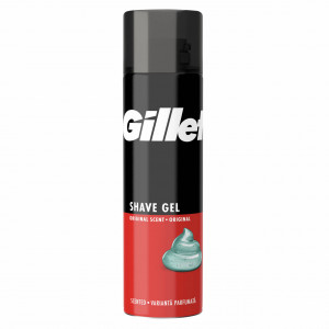 Gel de ras Gillette Classic cu parfum Original, 200 ml