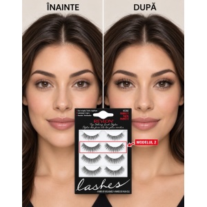 [Gene false tip banda 91292, love your lashes, set 4 modele, revlon - 1001cosmetice.ro] [4]