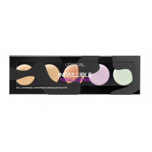 Loreal infaillible total cover paleta corectoare pentru imperfectiuni thumb 1 - 1001cosmetice.ro