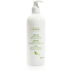 Crema corp | Lotiune de corp pentru pielea normala si uscata cu ulei de masline, ziaja, 400 ml | 1001cosmetice.ro