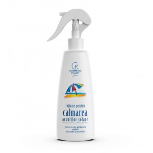 Lotiune pentru calmarea arsurilor solare cu extract de galbenele si coada soricelului Cosmetic plant, 200 ml