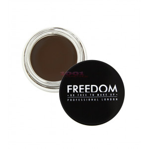 Makeup revolution london brow pomade gel pentru spracene dark brown thumb 1 - 1001cosmetice.ro