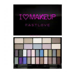 Makeup revolution london i love makeup fastlove paleta farduri thumb 1 - 1001cosmetice.ro