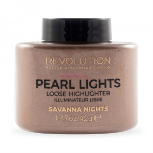 Makeup revolution pearl lights loose highligter savanna nights iluminator pudra thumb 1 - 1001cosmetice.ro