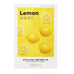Masti de fata | Masca cu extract de lamaie pentru ten radiant, missha, 19 g | 1001cosmetice.ro