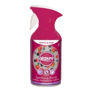 Odorizant pentru camera Air Pure & Fresh, Sparkling Berry, AirPure, 250 ml