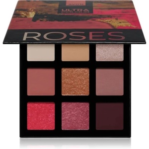 Make-up | Paleta 9 farduri de pleoape ultra colour roses avon, 6,3 g | 1001cosmetice.ro