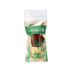 Pensulă Kabuki Lionesse Natural Bamboo 330