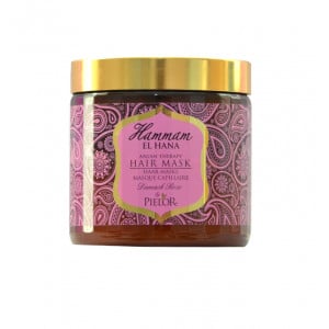 PIELOR HAMMAM EL HANA ARGAN THERAPY DAMASH ROSE MASCA DE PAR