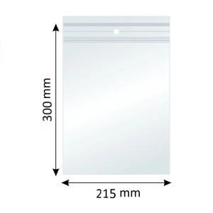 Promotii | Pungi ziplock din polietilena, 215 ×300 mm – set 100 bucati clarina 2130 | 1001cosmetice.ro
