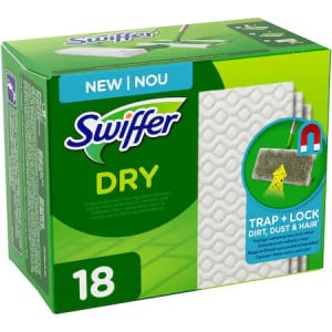 [Rezerve lavete uscate pentru pardoseala trap & lock , swiffer, 18 bucati - 1001cosmetice.ro] [1]