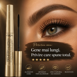 [Rimel telescopic mascara black, l'oreal , 9 ml - 1001cosmetice.ro] [3]