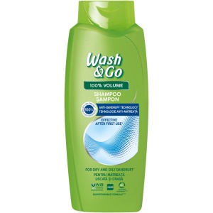 Păr | Sampon antimatreata pentru matreata uscată si grasa, 100% volum, wash & go, 675 ml | 1001cosmetice.ro