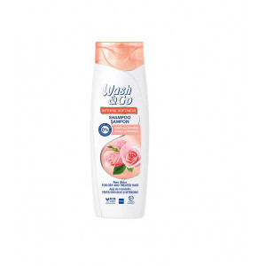 Sampon cu extract de Trandafiri, Wash & Go, 360 ml