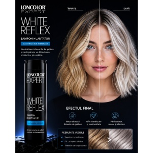 [Sampon nuantator pentru par grizonat, white reflex, loncolor expert, 250 ml - 1001cosmetice.ro] [2]