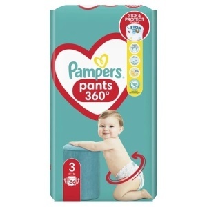 [Scutece chilotei pentru copii, baby dry pants pampers, nr.3, 6-11 kg, pachet 56 bucati - 1001cosmetice.ro] [2]
