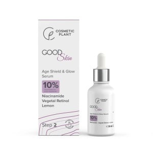 Seruri &amp; fiole, cosmetic plant | Ser concentrat iluminator good skin – age shield & glow cosmetic plant, 30 ml | 1001cosmetice.ro
