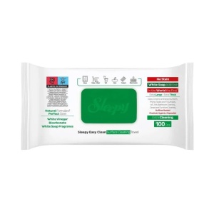 [Servetele umede cu oțet alb si bicarbonat de sodiu, white soap, extra large, sleepy, 100 bucati - 1001cosmetice.ro] [2]