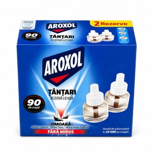 Odorizante camera | Set 2 rezerve lichide impotriva tantarilor aroxol, 2x 45 nopti | 1001cosmetice.ro