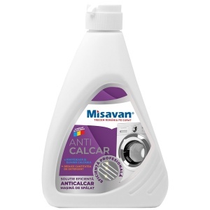 Promotii | Solutie anticalcar pentru masina de spalat rufe, misavan, 500 ml | 1001cosmetice.ro