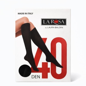 Promotii | Sosete poliamida lungi cassia culoare negru 40 den laura baldini 1 pereche | 1001cosmetice.ro