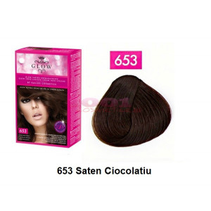 [Vopsea pentru par, kallos glow, maro ciocolatiu 653 - 1001cosmetice.ro] [2]