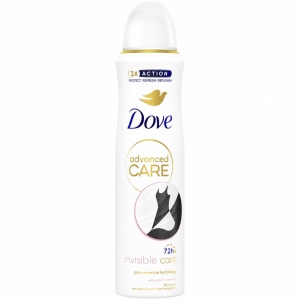 Promotii | Antiperspirant deo spray, invisible care 72h, dove, 250 ml | 1001cosmetice.ro