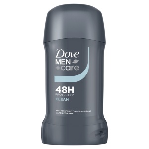 Antiperspirant deo stick, Dove Men Clean Comfort, 50 ml