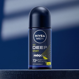 [Antiperspirant roll-on deep sport maxx tech 72h black carbon, nivea, 50 ml - 1001cosmetice.ro] [2]