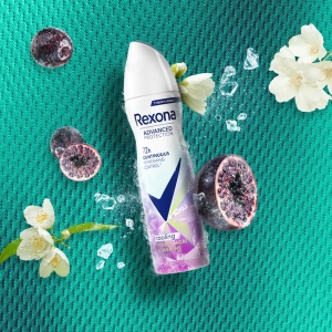 [Antiperspirant spray, advanced protection, frozen acai & jasmine, rexona, 150 ml - 1001cosmetice.ro] [4]