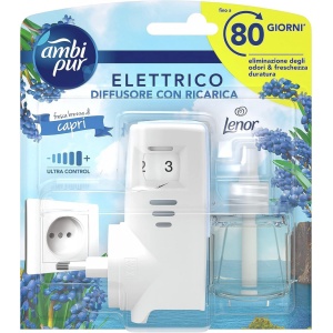 Curatenie, ambi pur | Aparat electric de camera + rezerva brezza di capri ambi pur, 20 ml | 1001cosmetice.ro