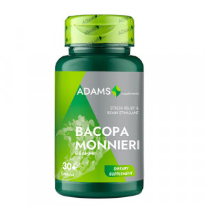Bacopa monnieri, supliment alimentar 180 mg, adams thumb 1 - 1001cosmetice.ro
