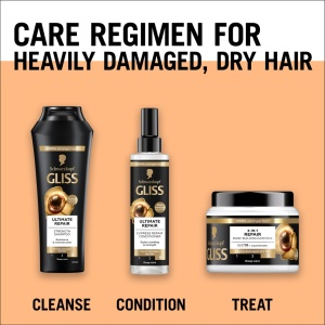 [Balsam fara clatire pentru par foarte degradat, ultimate repair, gliss, 200 ml - 1001cosmetice.ro] [5]