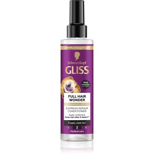 Balsam fara clatire pentru regenerarea parului, Full hair wonder, Gliss, 200 ml