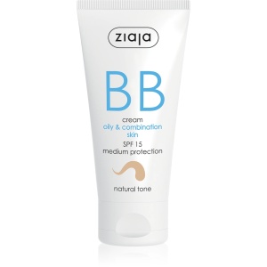 Bb cream, ziaja | Bb cream pentru ten gras & mixt, spf 15, natural tone, ziaja, 50 ml | 1001cosmetice.ro