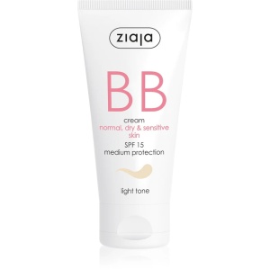 Bb cream, ziaja | Bb cream pentru ten normal, uscat & sensibil, spf 15, light tone, ziaja, 50 ml | 1001cosmetice.ro