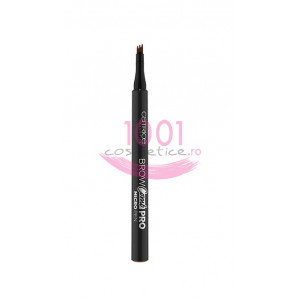 Catrice brow comb pro micro pen creion tip carioca pentru sprancene medium brown 030 thumb 1 - 1001cosmetice.ro