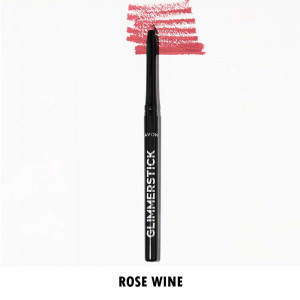 Creion retractabil de buze glimmerstick rosewine avon thumb 2 - 1001cosmetice.ro