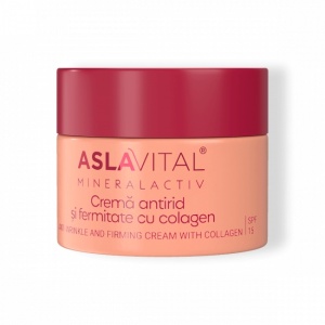 [Crema antirid si fermitate cu colagen spf 15 pentru ten sensibil aslavital gerovital, 50 ml - 1001cosmetice.ro] [2]