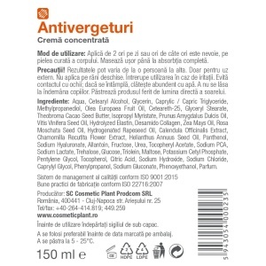 [Crema concentrata antivergeturi active care cosmetic plant, 150 ml - 1001cosmetice.ro] [7]