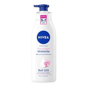 Nivea | Crema de corp, rose & argan oil, nivea, 500 ml | 1001cosmetice.ro