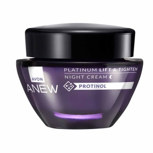 Ten, avon | Crema de noapte anew platinum define & contour 55+, avon, 50 ml | 1001cosmetice.ro