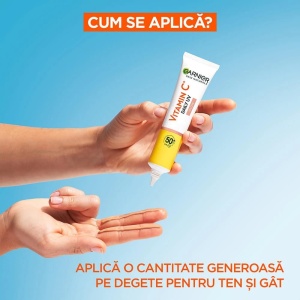 [Crema fluida nuantatoare cu spf 50+ vitamin c, garnier, 40 ml - 1001cosmetice.ro] [5]