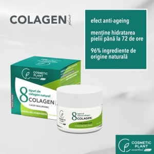 [Crema gel hidratanta colagen plus, acid hialuronic & aloe vera cosmetic plant, 50 ml - 1001cosmetice.ro] [2]