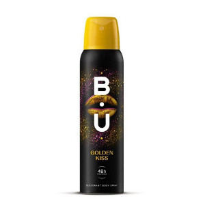 Deodorant body spray, b.u. golden kiss, 150 ml thumb 1 - 1001cosmetice.ro