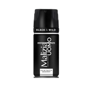 Parfumuri barbati, malizia | Deodorant parfumat pentru barbati uomo black wild malizia, 150 ml | 1001cosmetice.ro